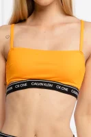 pezzo di sopra del bikini Calvin Klein Swimwear 	arancione